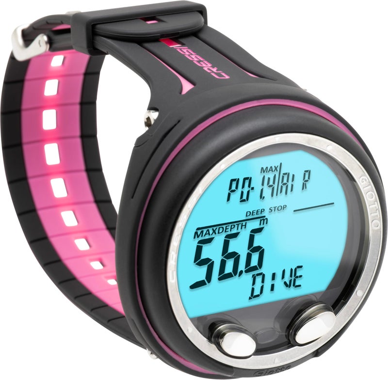 CRESSI Giotto Scuba Diving Wrist Computer BlackPink - Image 2