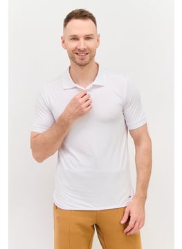 Men Sportswear Fit Short Sleeve Tennis Polo Shirt, White - pzsku/Z2B005642FB1BD14821ACZ/45/_/1737641882/b3ebe61c-caa7-46ef-a33a-ccde668da5a7