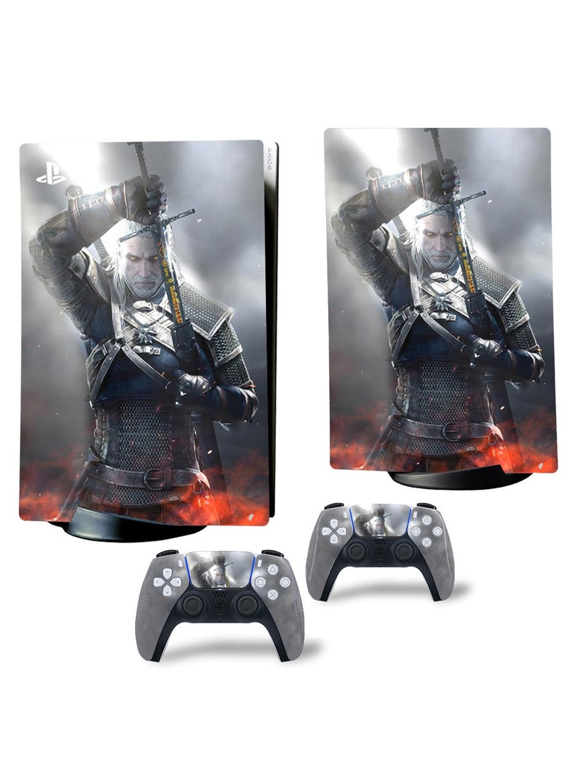 Suitable for PS5 Digital Version Console Decoration Protection Sticker