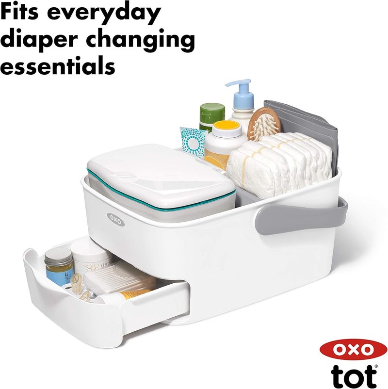 OXO Tot Diaper Caddy with Changing Mat - Image 2