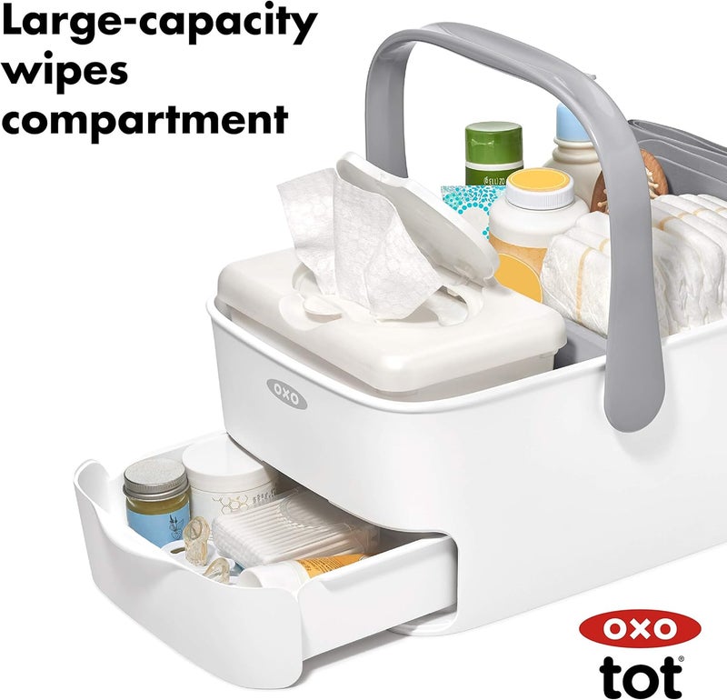 OXO Tot Diaper Caddy with Changing Mat - Image 4