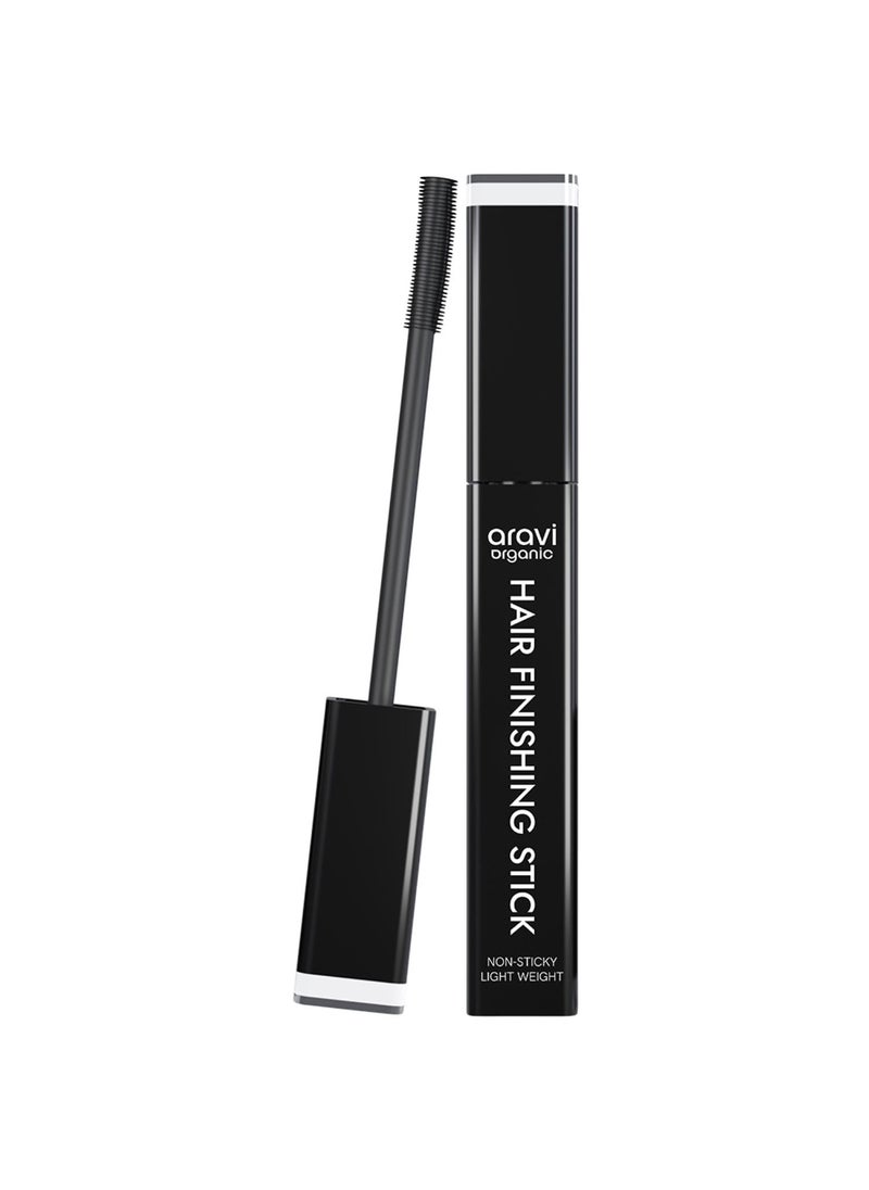 Aravi Organic Hair Finishing Stick - Flyaway Natural Styling Frizz Control - Smooth, Shiny & Non-Greasy Look - 0.5 FL Oz /15ml 