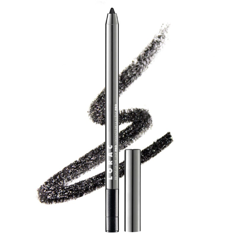 LORAC Front Line PRO Waterproof Eyeliner Pencil, Pearl Black| Long Lasting| Makeup Pencil Sharpener | High-Precision - Image 1