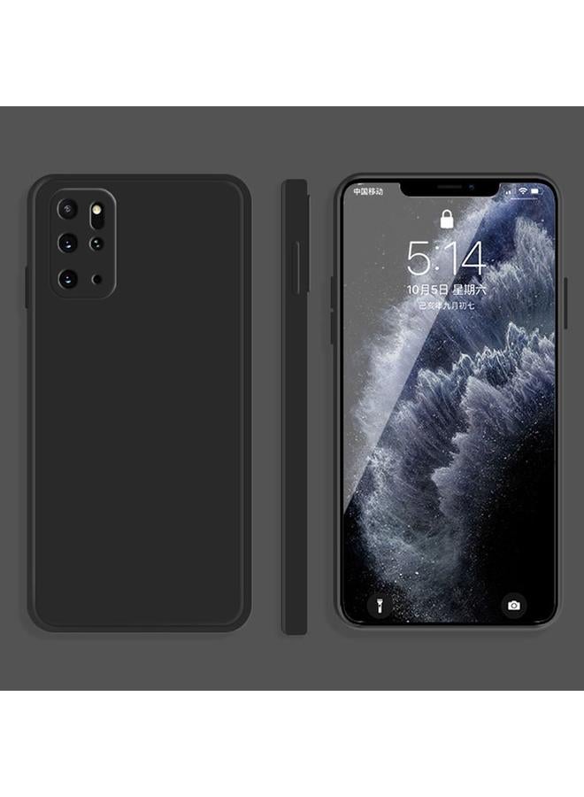 S-TOP Case For Samsung Galaxy S20+ Solid Color Imitation Liquid Silicone Straight Edge Dropproof Full Coverage Protective Case - Image 1