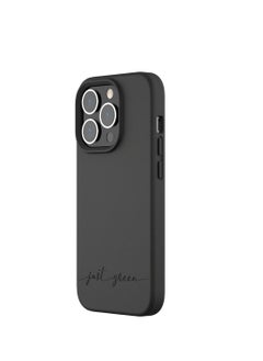 BIGBEN Just Green iPhone 14 Pro case Natura Black - Eco-designed  - Image 3