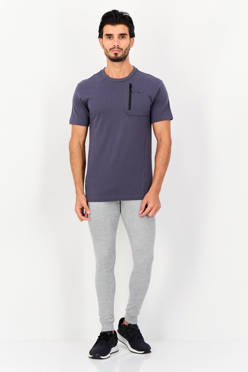 PUMA Men Relaxed Fit Short Sleeve Outdoor T-Shirt, Dark Grey - Image 2