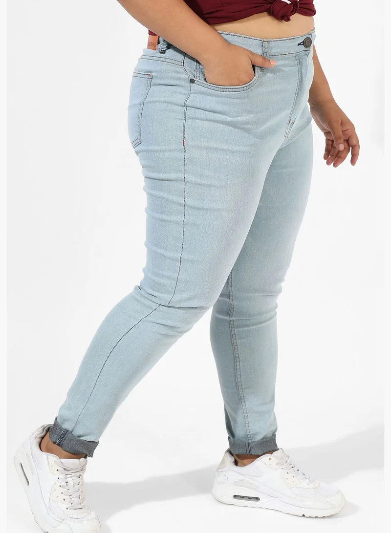 Instafab Plus Solid Jeans