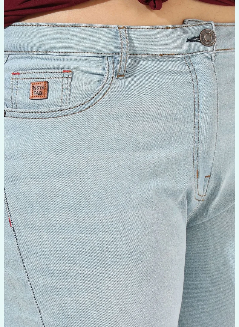 Instafab Plus Solid Jeans