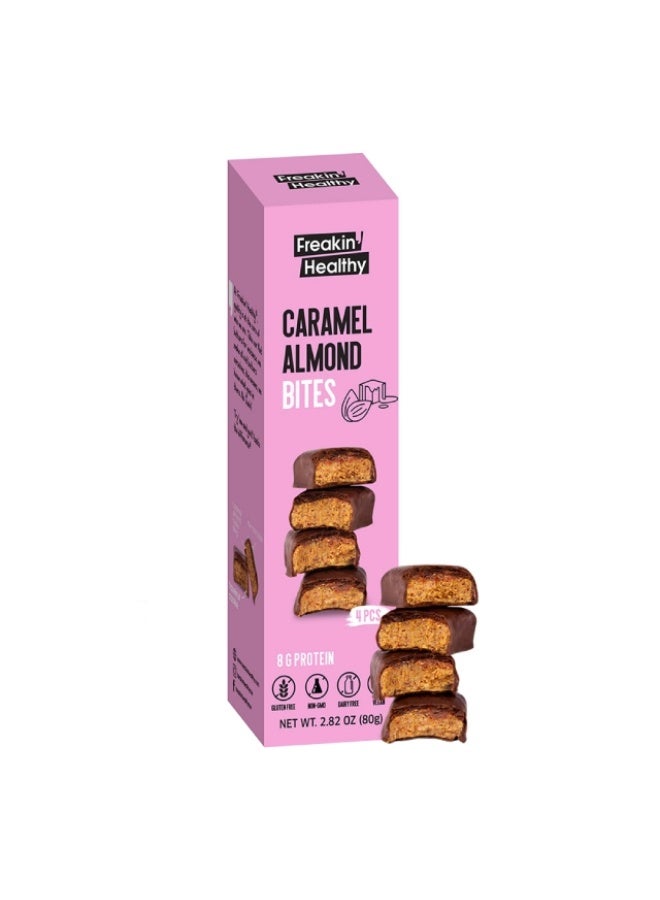 Nut Butter Bites Caramel Almond -  4x20g