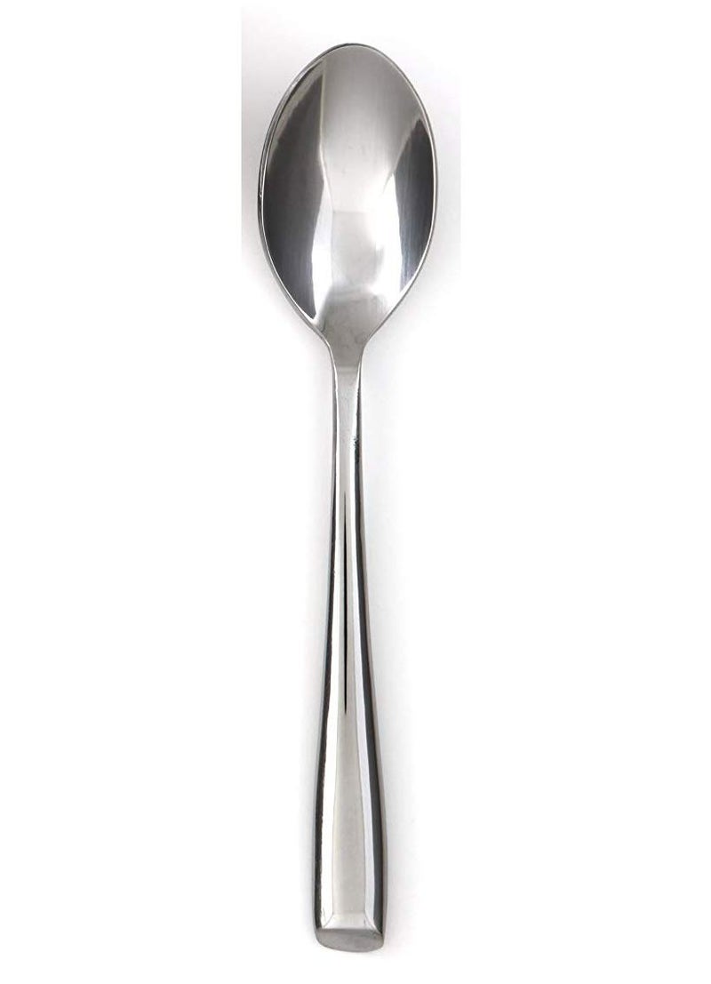 Cambridge Silversmiths Rachel Mirror 20-Piece Flatware Silverware Set, Stainless Steel, Service for 4, Includes Forks/Spoons/Knives - Image 2