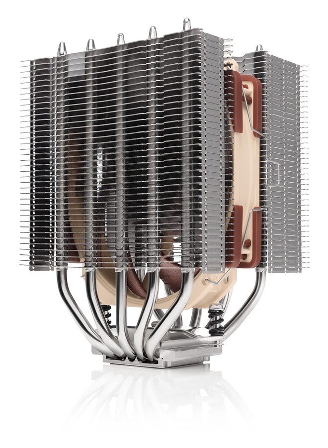 Noctua NH-D12L Low CPU Cooler (120mm, Brown) - Image 1