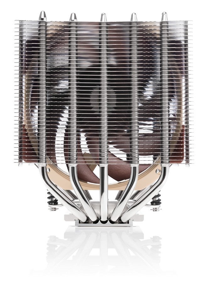 Noctua NH-D12L Low CPU Cooler (120mm, Brown) - Image 2
