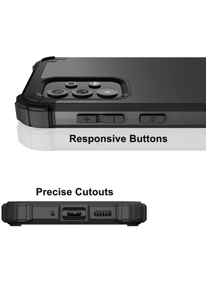 S-TOP Case For Samsung Galaxy A73 5G PC + Silicone Phone Case - Image 4