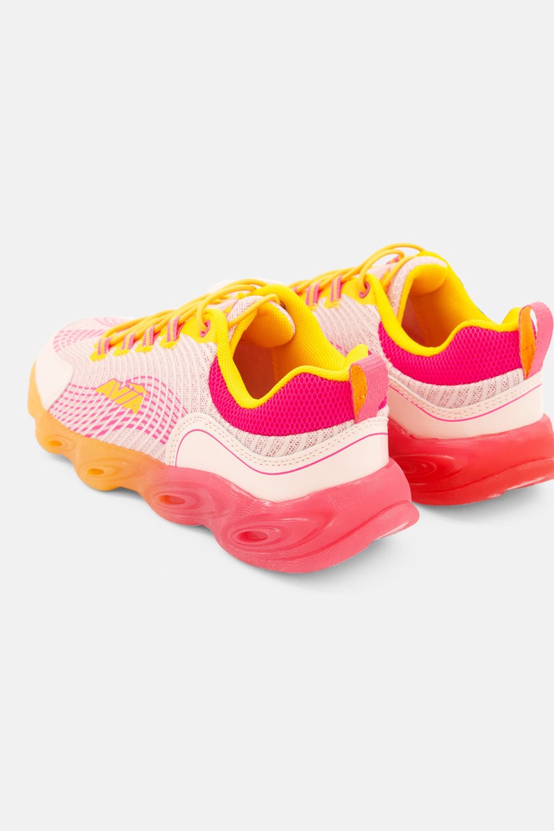 Avia Kids Girl Slip On Training Shoes, Multicolor - Image 2