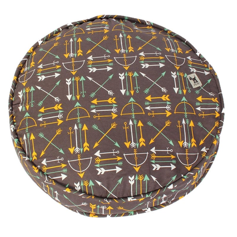 Molly Mutt Petite Dog Duvet Cover Round Papillon Print Measures 20 x 4 100 Cotton Durable Breathable Sustainable Machine Washable Dog Bed Cover PreShrunk - Image 2