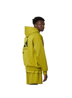 Adidas Adidas One Fl Hoody Green Basketball Sweatshirts For Unisex Xs  - Image 3