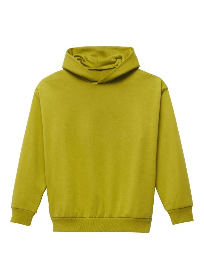 Adidas Adidas One Fl Hoody Green Basketball Sweatshirts For Unisex Xs  - Image 1