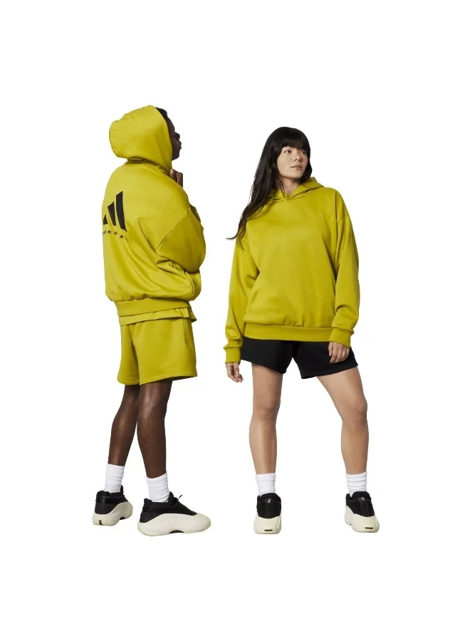 adidas Originals One Fl Hoody Green Basketball Sweatshirts For Unisex Xs