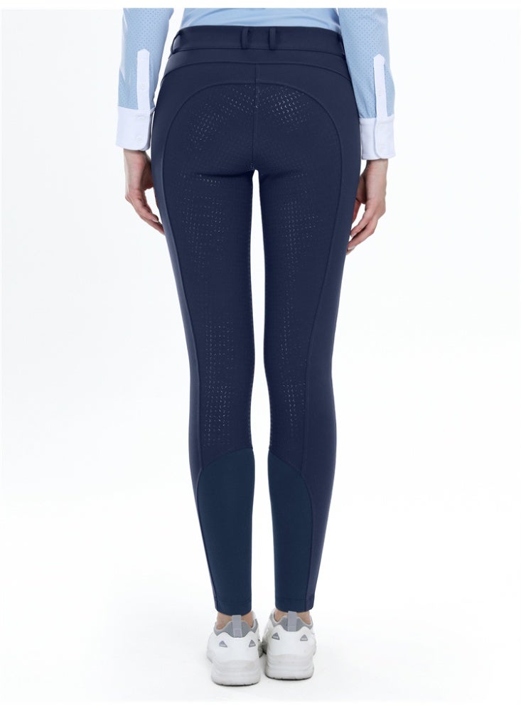 عام المرأة ركوب الخيل السراويل مقعد كامل سيليكون الفروسية المؤخرات الجوارب الخيل مع جيوب - Image 3