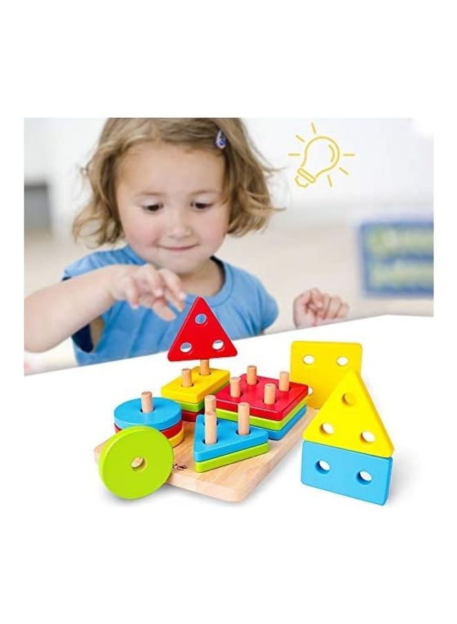 rolimate Toddler Toys Boys Girls Wooden Educational Toys - Image 3