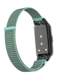 Generic Nylon Band for Honor Band 6/Huawei Band 6 Pro/Huawei Band 6,Nylon Watch Strap Sport Wristband Soft Replacement Watch Strap Adjusable Wrist for Women Men (Turquoise)  - Image 3