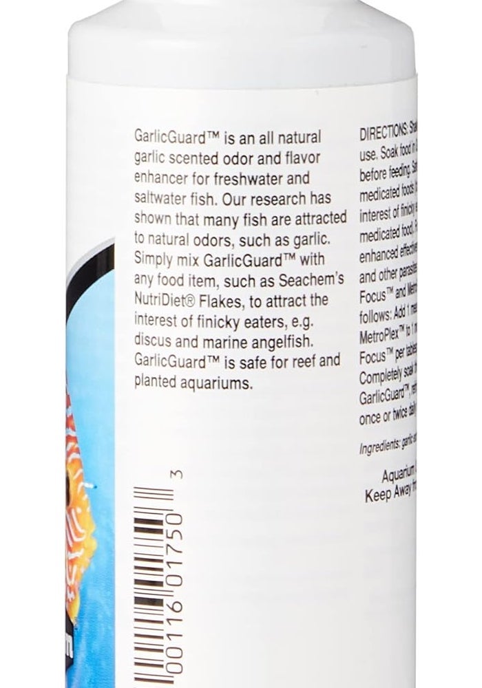 Seachem GarlicGuard - 100 mL (3.4 fl. oz) Garlic Additive for Freshwater and Marine Fish - Image 2