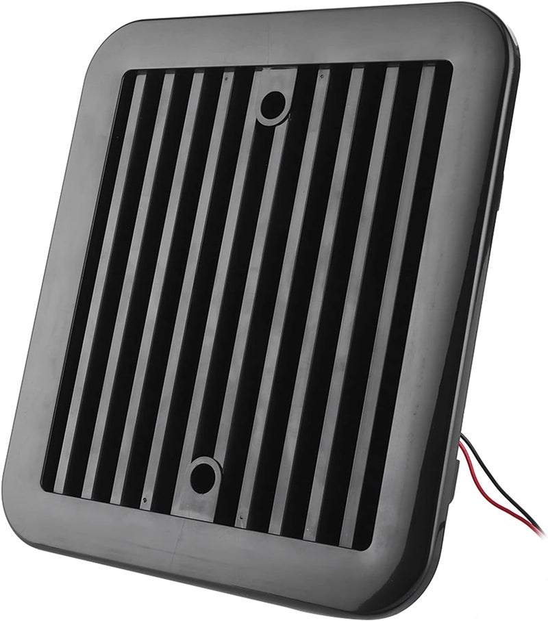 klarako RV Side Vent Fan, 12V Air Vent Ventilation Fan Car Ventilator Shutter Cooling Fan for Camper Truck Trailer Motorhome Caravan SUV - Image 1