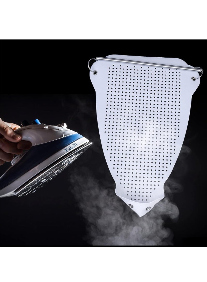 LAIAOCISI 2 Pcs Ironing Shoe Cover, Steam Iron Guard on Most Standard Size, Easy Installation for All Fabrics, Bag - Image 5