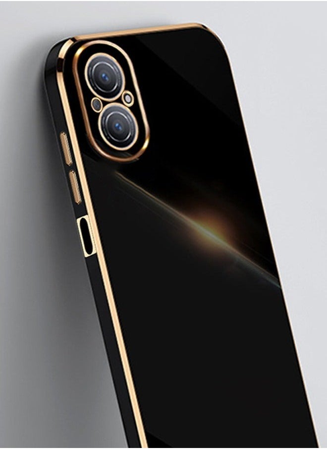 Generic - Back Case Cover for realme C67 4G Back Cover | Gold Electroplating Chrome | Raised Edges | Super Soft-Touch | Bumper Back Case for realme C67 4G - Image 1
