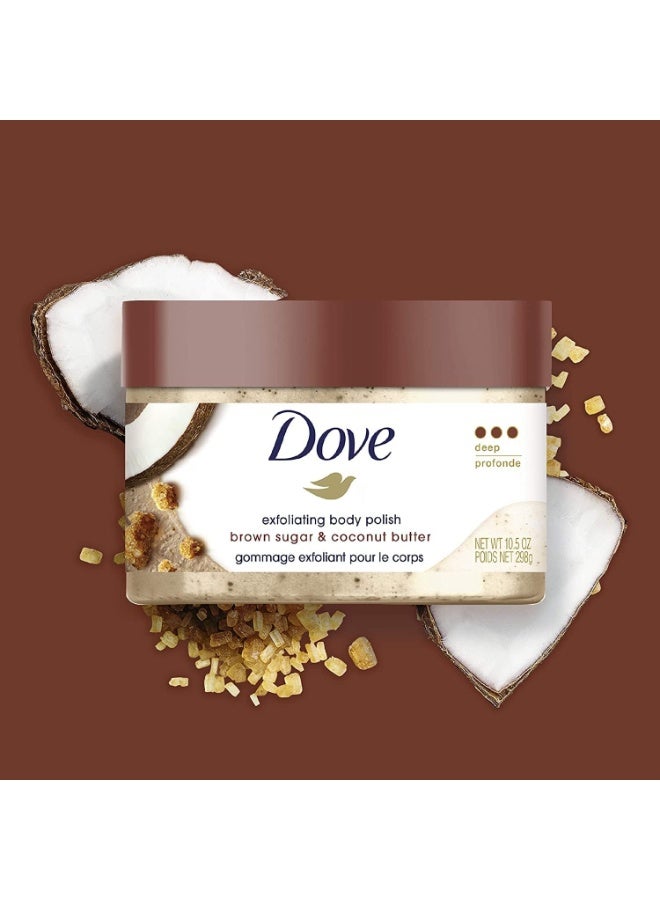 دوف سكراب مقشر للجسم بجوز الهند، 298 جم - Image 3