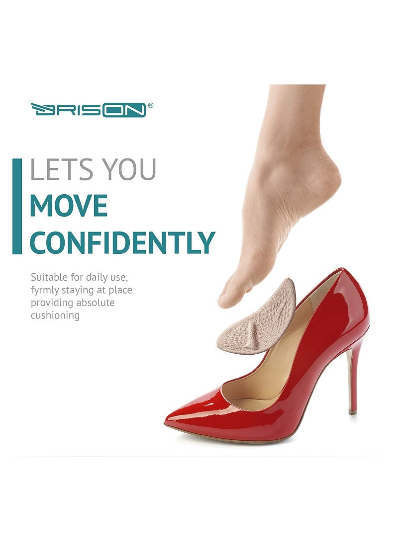 3 Pairs Metatarsal Pads Foot Cushions Nonslip  Reusable Great for High Heels - Image 4