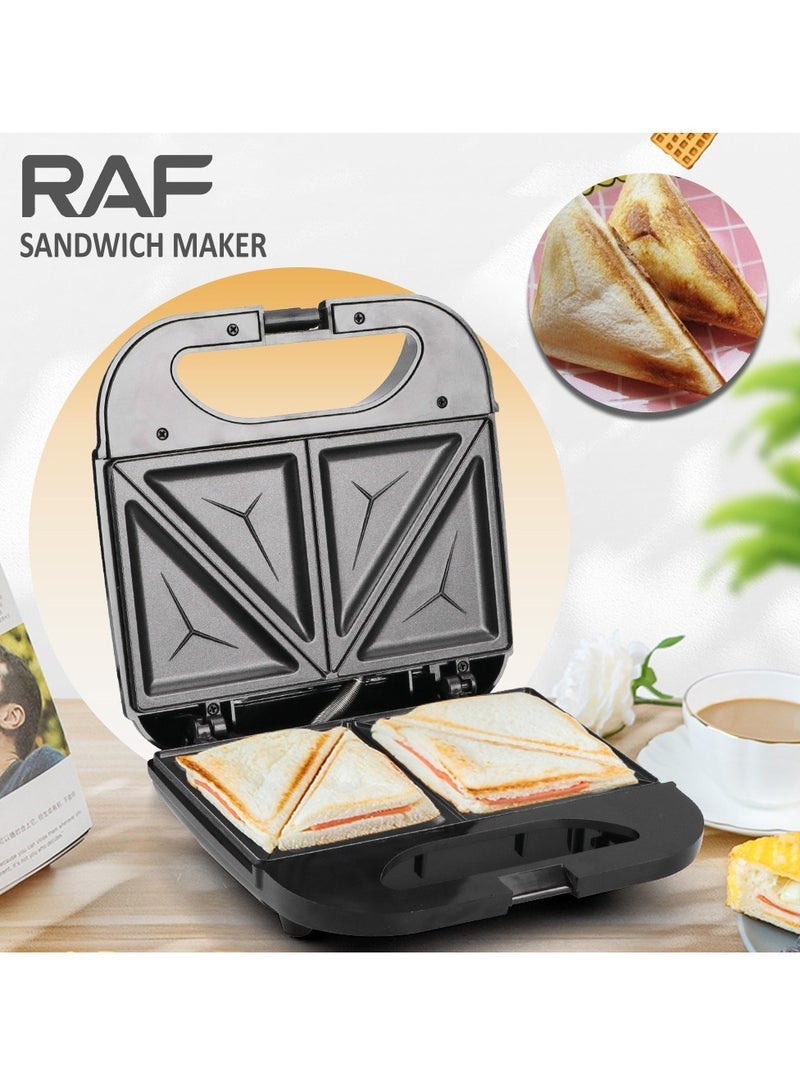 آر إيه أف Household Double-sided Heating Sandwich Machine Multifunctional Breakfast Machine Bread Machine - Image 4
