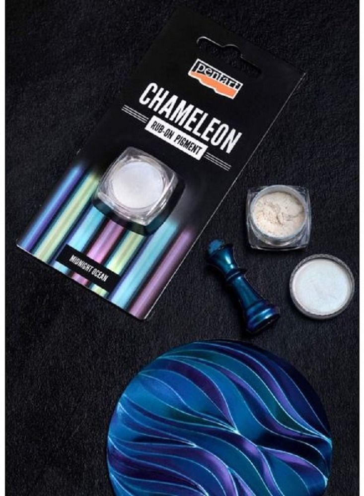 Pentart Rub On Pigment Chameleon Effect Midnight Ocean