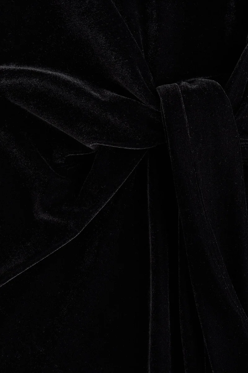 H&M MAMA Tie-detail top