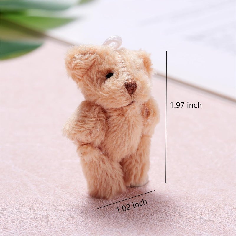 Aesnefe Worry Bear, Pocket Plush Bear Hug, Anxiety Relief Gifts for Men Women, Small Gifts for Mental Health, Thinking Of You Gift, Comforting Gift for Son Daughter Back to School, Khaki - Image 5