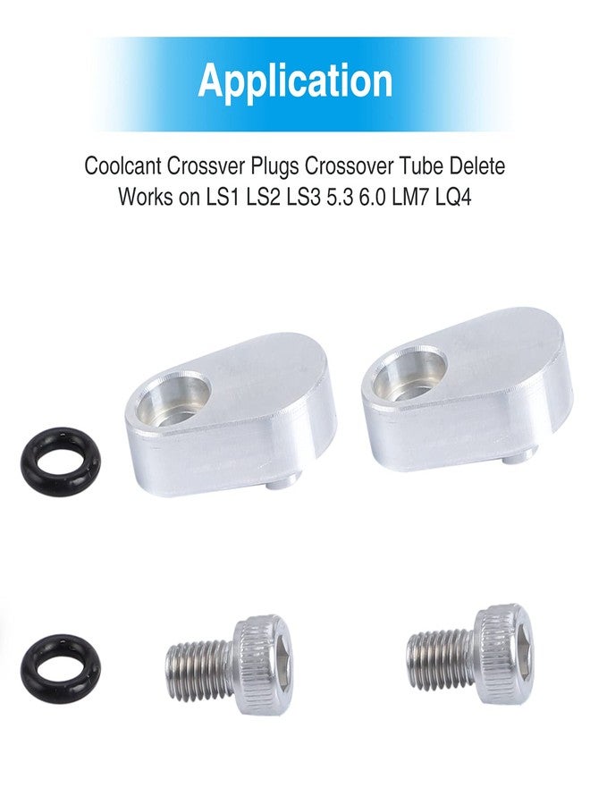 Pilida 551693 LS Engine DBC DBW Gen 3 Gen 4 Throttle Body Bypass Cylinder Head Coolant Steam Port Plate Set LSX LS1 LS3 LS2 LQ4 LQ9 LS6 L92 L99 L33 LR4 LM7 - Image 4