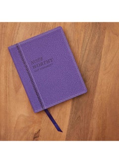 NoteWorthy New Testament: Read and Journal Through the New Testament in a Year (NKJV, Purple Leathersoft, Comfort Print)  - Image 3