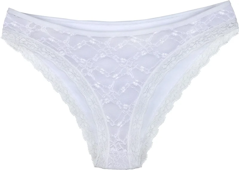 سينسو Women's Transparent Lace Panties 5 Pack Set - Kts3004