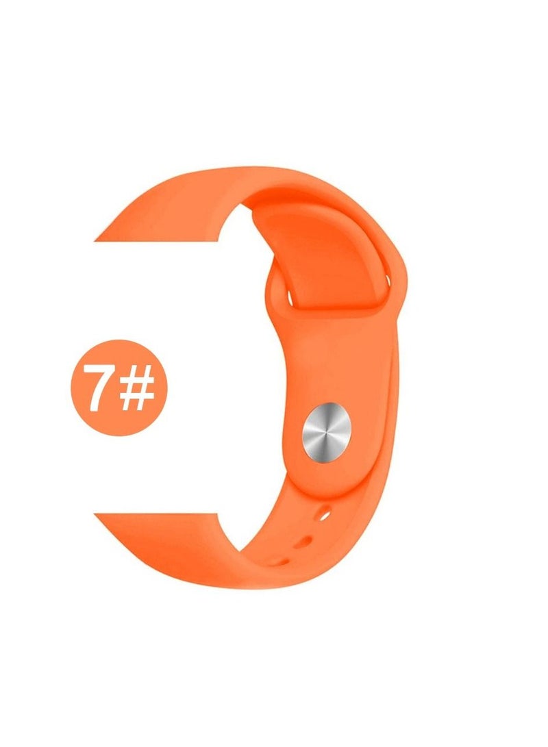 Soft Silicone Fitness Replacement Wristband Strap For Apple iWatch Band Series 6/5/4/3/2/1/SE 38-40mm - Image 2