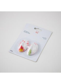 Home Box Decorative Vogue Printed Hook Set Of 2  - Image 4