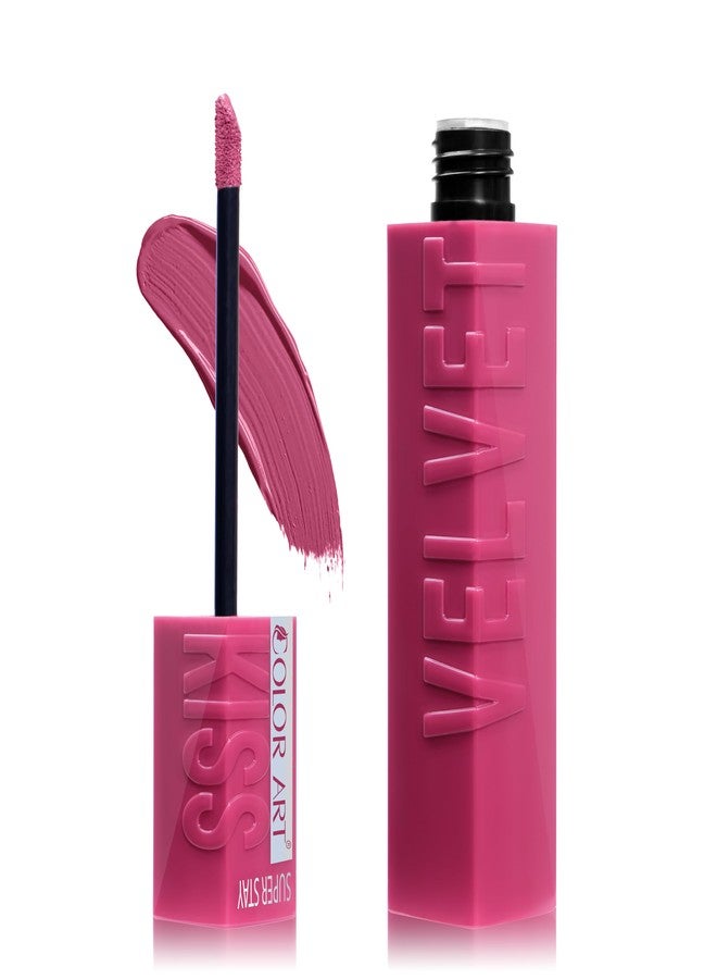 Color Art SuperStay Vinyl Liquid Lipstick with Extra Shine, Instant Shine, and Transfer Proof. Enhanced With Vitamin E & Aloe, SuperStay Vinyl Liquid Lipstick Lasts Up To 16 Hours (Nude-342, 4 ml) - Image 1