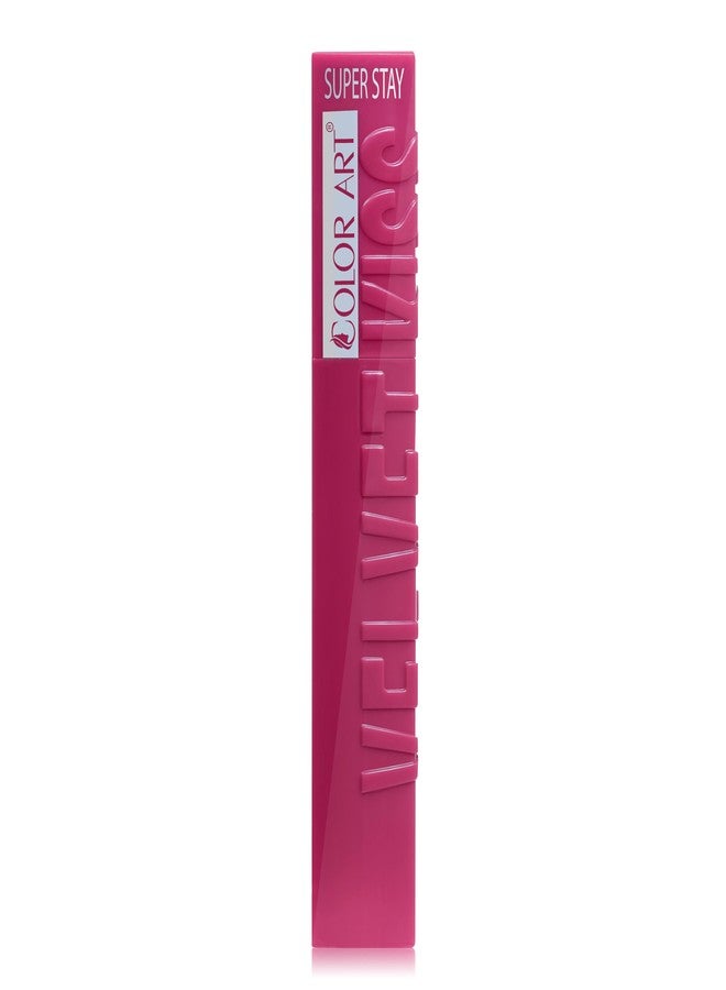 Color Art SuperStay Vinyl Liquid Lipstick with Extra Shine, Instant Shine, and Transfer Proof. Enhanced With Vitamin E & Aloe, SuperStay Vinyl Liquid Lipstick Lasts Up To 16 Hours (Nude-342, 4 ml) - Image 3