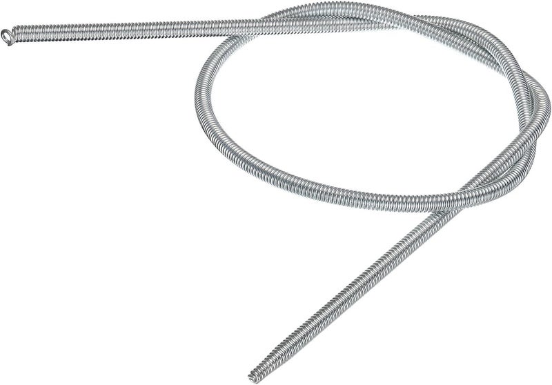 Mass Pro مثني أنبوب الربيع Mass Pro OD 9mm035 بوصة أنبوب فولاذي أنابيب نحاسية 845mm34 بوصة طويلة ل 12mm05 بوصة أنبوب نحاسي تجديدات منزلية كهربائي توصيل ثني الأنابيب - Image 1