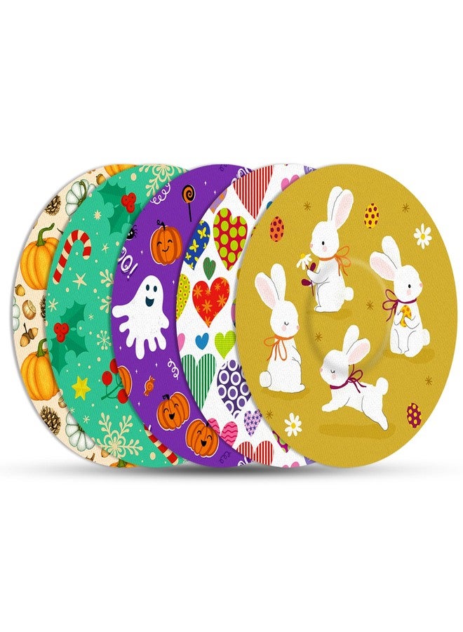 OBUZOO Libre 3 Sensor Covers Waterproof,10 Pack Breathable & Flexible Stickers for Libre 3 Sensor & Plus, Hypoallergenic & Latex Free Patches for Libre 3 Plus Sensor,Long Stay Protection - Image 1