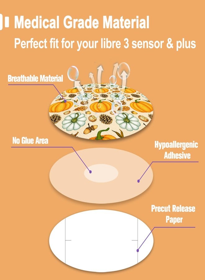 OBUZOO Libre 3 Sensor Covers Waterproof,10 Pack Breathable & Flexible Stickers for Libre 3 Sensor & Plus, Hypoallergenic & Latex Free Patches for Libre 3 Plus Sensor,Long Stay Protection - Image 4