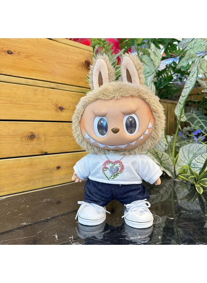 LABUBU 38cm Plush Doll Outfit for Labubu 