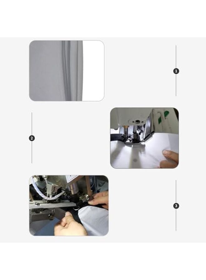 60 Inch Portable Projection Screen Magnetic Roll Up Display For Indoor Outdoor Camping - Image 5