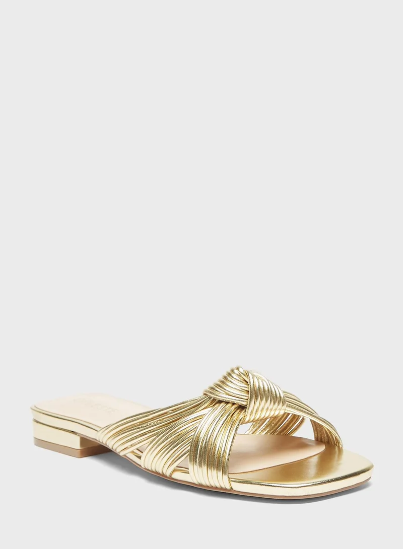 Celeste Strappy Flat Sandals