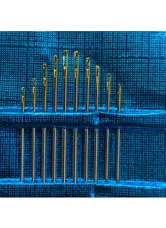 Tulip Gold Eyed Nickel Plated Sewing Needle TSH10  - Image 3