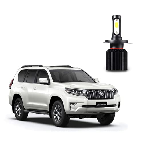 Adeptt HB3/HB4/9005/9006 Super Bright Ultrawhite LED 6500K Fog Light (White) for TOYOTA LAND CRUISER PRADO - Image 1